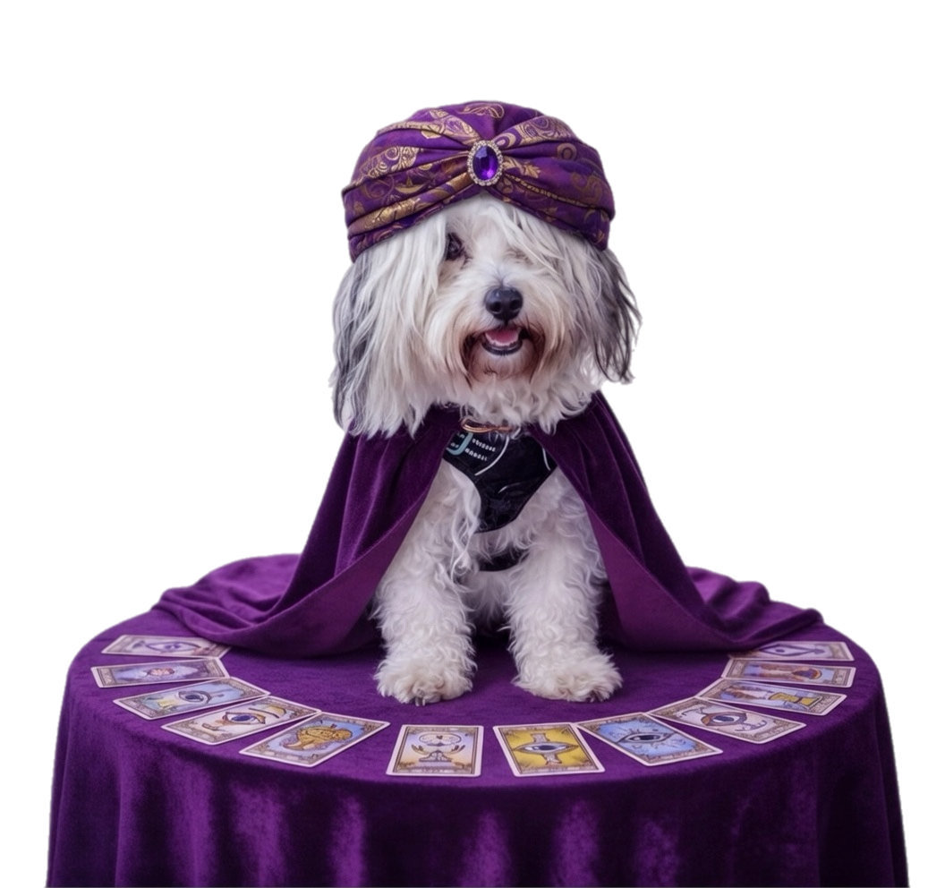 Mystic Butt — Kobe the tarot reading dog